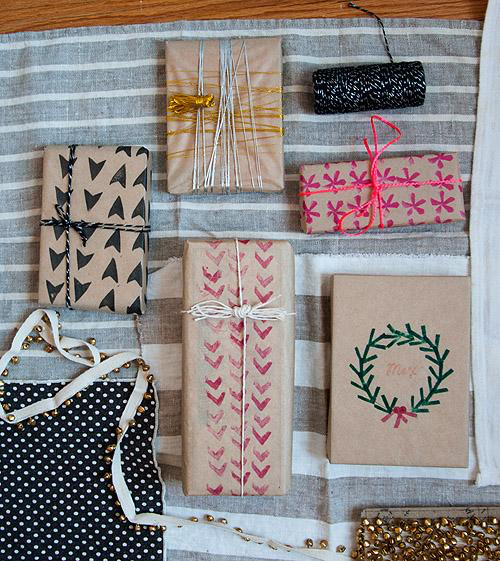 Check out our DIY Gift Wrap Ideas from CreativeLive + Friends!