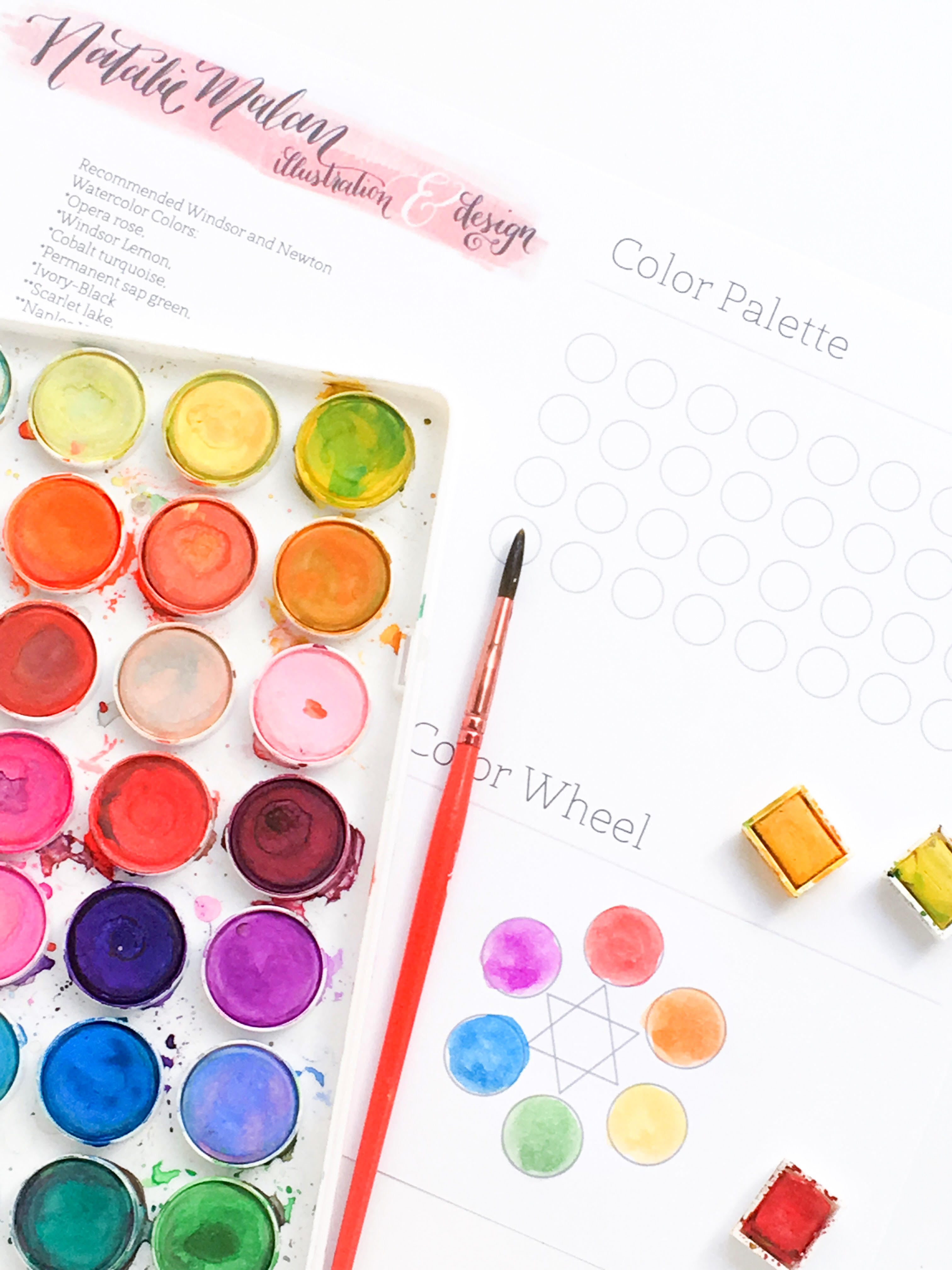 Starting a new hobby in watercolor doesn't need to be daunting. Check out our guide to watercolor for beginners from Natalie Malan on the CreativeLive blog.