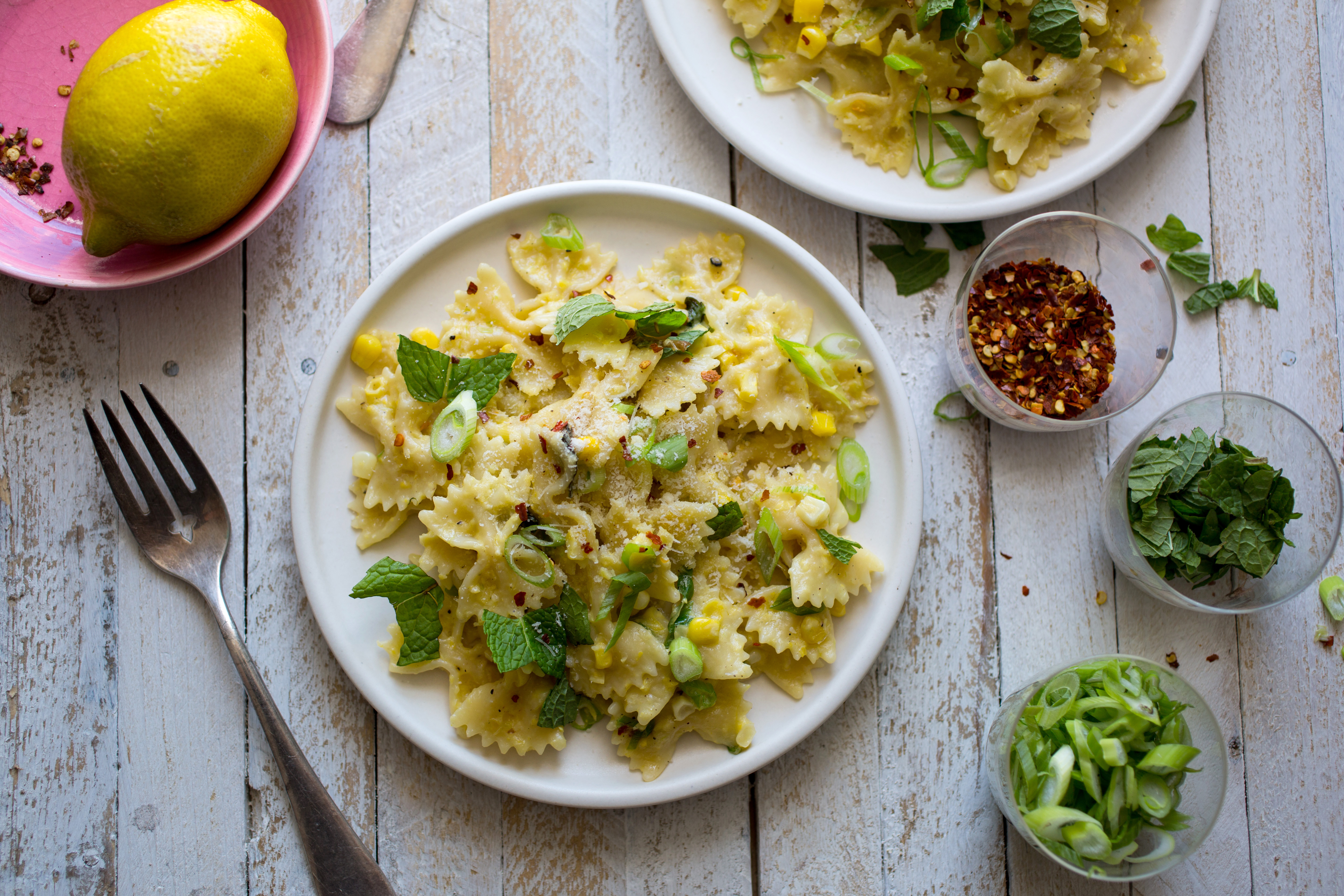 APPETITE, Creamy Corn Pasta, When it's done right, food photography can be a truly gorgeous art form -- and a big part of good execution are props and plating. Learn more from Andrew Scrivani on the CreativeLive blog.